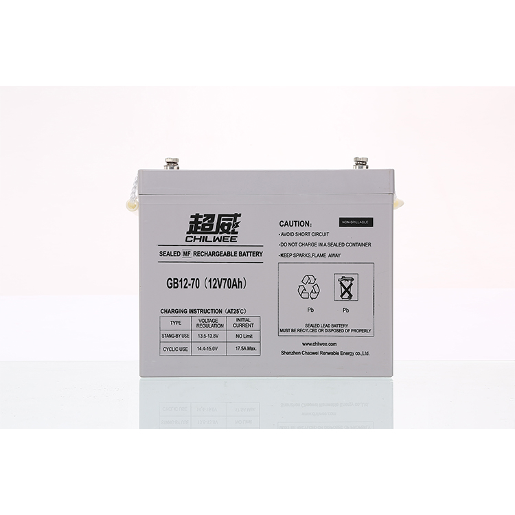 12V 70AH UPS تخزين الطاقة الصناعية بطارية حمض الرصاص